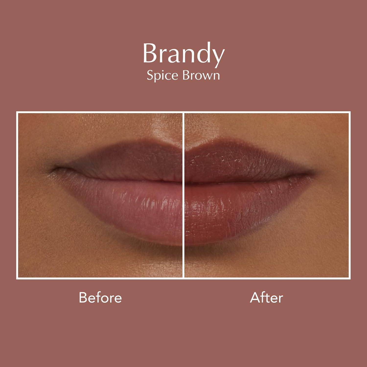 imageThrive Causemetics ImpactFULL Smoothing Lipstick Moisturizing Lip Makeup Essential with Vitamin E Lightweight Creamy Lipstick for Women Long Lasting Vegan Shade Jessica Raspberry RedBrandy Spice Brown