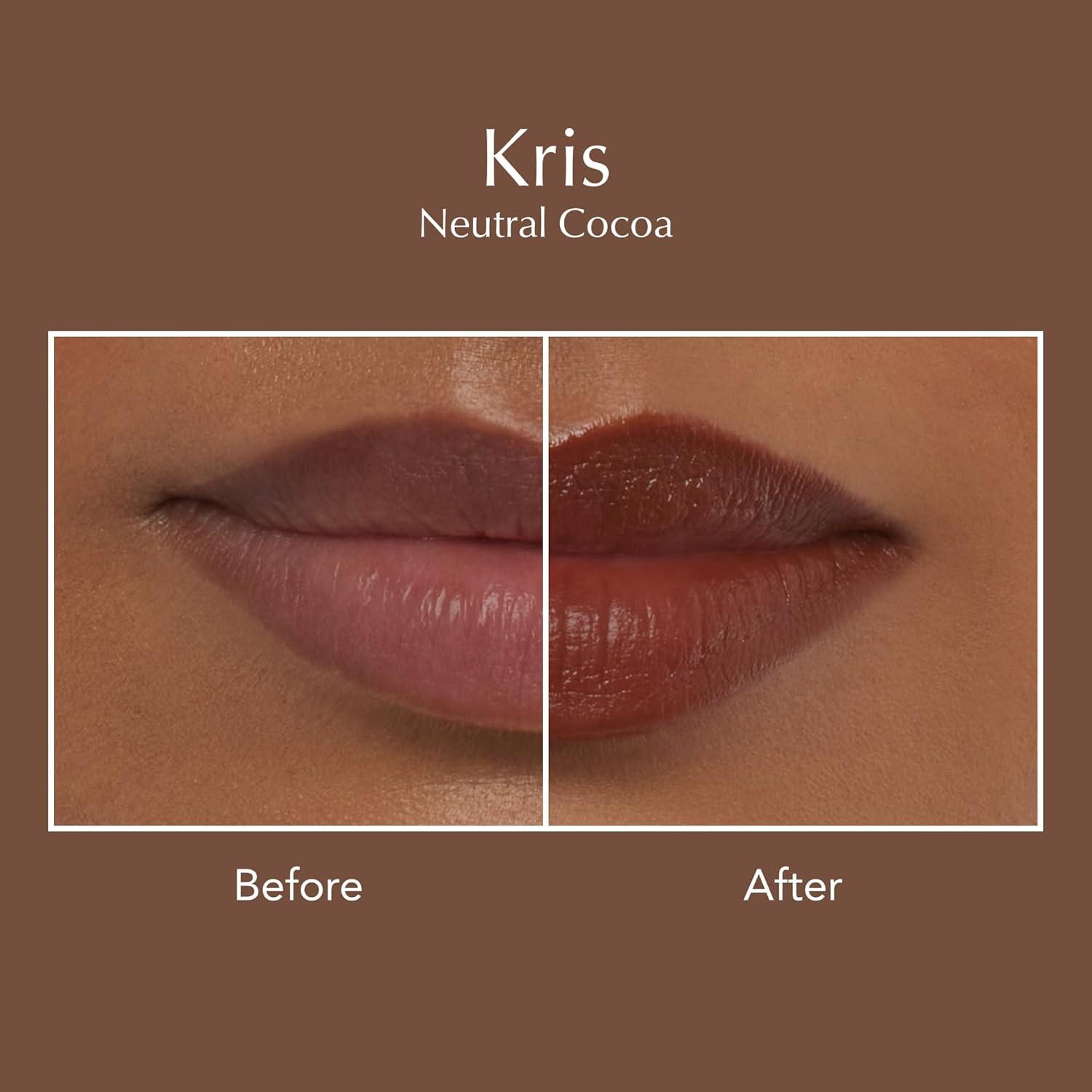 imageThrive Causemetics ImpactFULL Smoothing Lipstick Moisturizing Lip Makeup Essential with Vitamin E Lightweight Creamy Lipstick for Women Long Lasting Vegan Shade Jessica Raspberry RedKris Neutral Cocoa