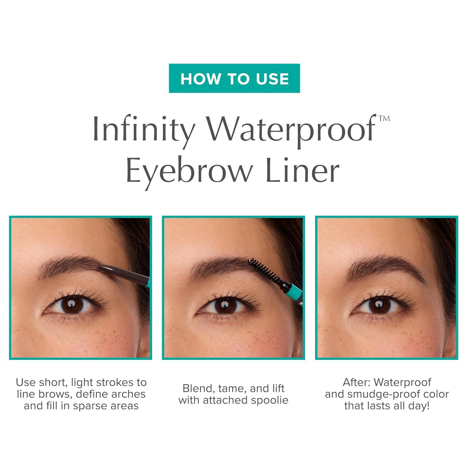 imageThrive Causemetics Infinity Waterproof Eyebrow Pencil Retractable Brow Pencil with Hyaluronic Acid amp Shea Butter Dual Ended Eyebrow Brush Spoolie Fine Tip Vegan amp Cruelty Free Merida AuburnMerida Auburn