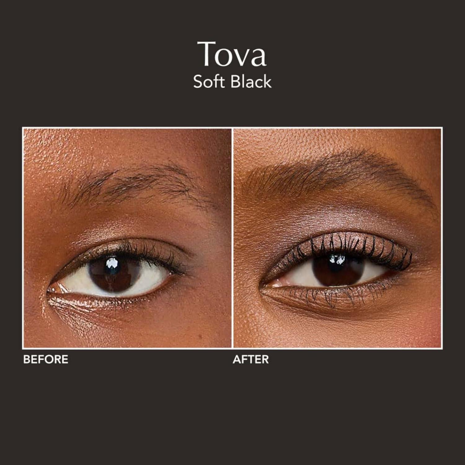 imageThrive Causemetics Infinity Waterproof Eyebrow Pencil Retractable Brow Pencil with Hyaluronic Acid amp Shea Butter Dual Ended Eyebrow Brush Spoolie Fine Tip Vegan amp Cruelty Free Merida AuburnTova Soft Black