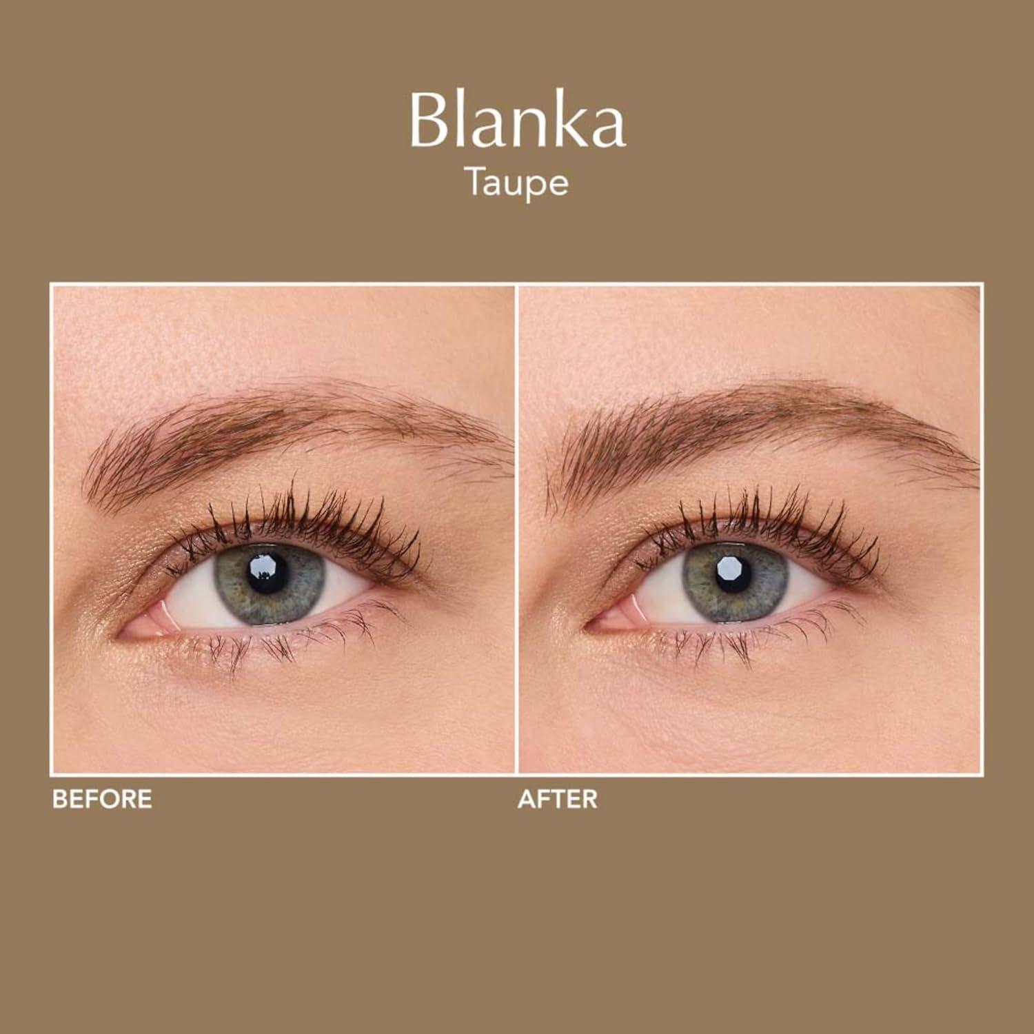 imageThrive Causemetics Infinity Waterproof Eyebrow Pencil Retractable Brow Pencil with Hyaluronic Acid amp Shea Butter Dual Ended Eyebrow Brush Spoolie Fine Tip Vegan amp Cruelty Free Merida AuburnBlanka Taupe