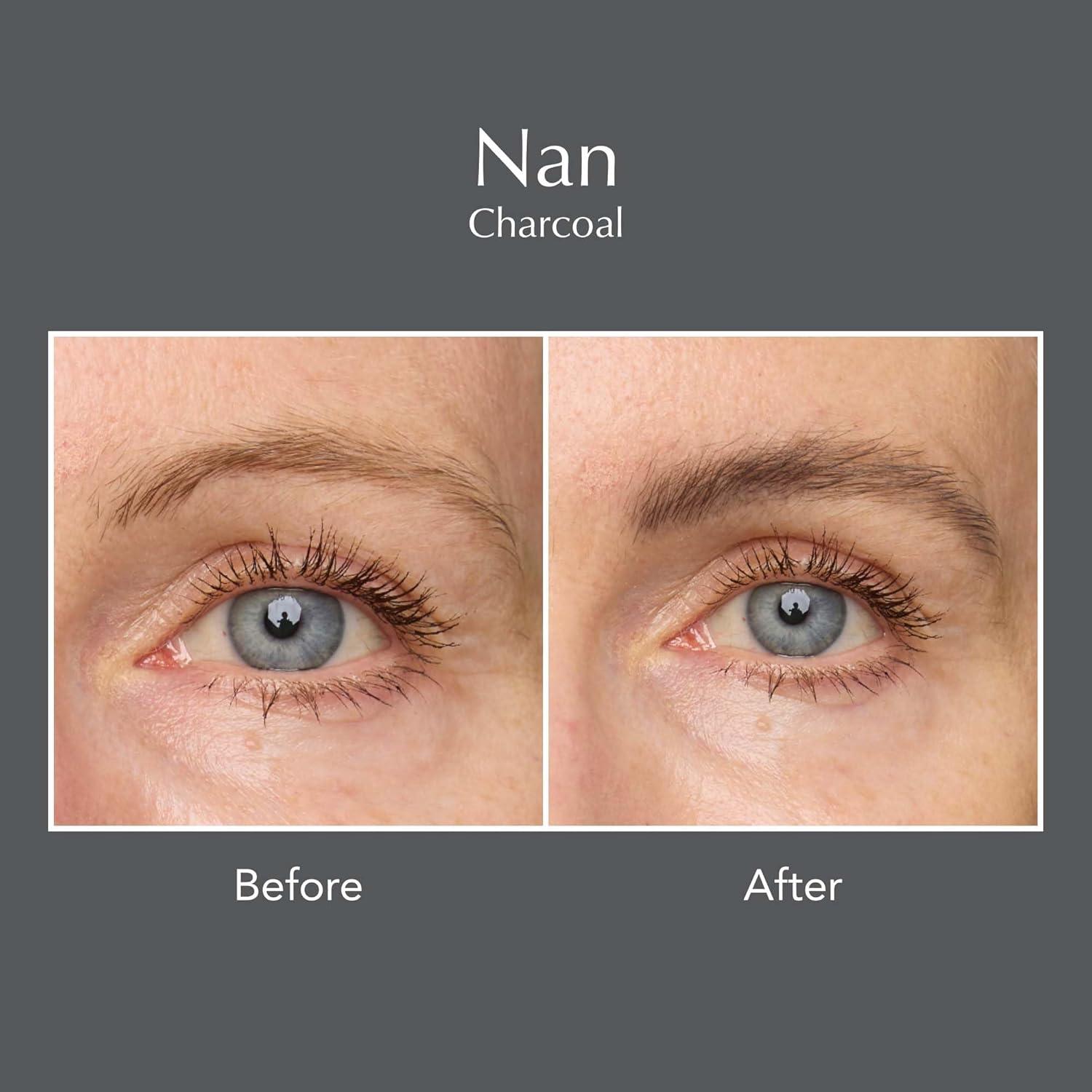 imageThrive Causemetics Instant Brow Fix SemiPermanent Eyebrow Gel Waterproof Tinted Eye Brow Gel with Vitamin B5 SmudgeProof Vegan amp Cruelty Free Nan CharcoalNan Charcoal