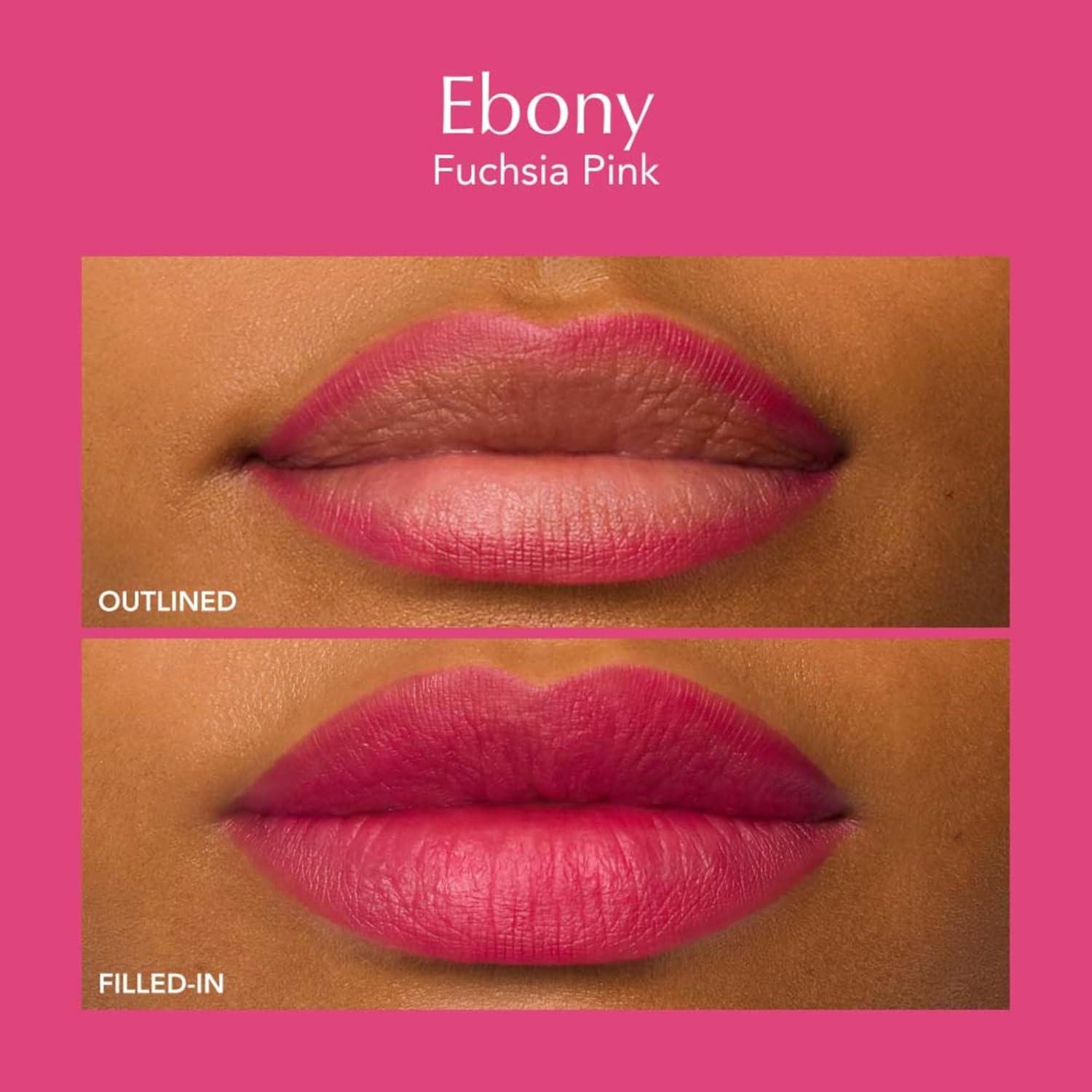 imageThrive Causemetics Lip Filler LongWearing  Plumping Lip Liner Shea Butter Hydrating Lip Plumper Retractable Lip Liner Pencil Built In Sharpener Vegan amp Cruelty Free Katrece EspressoEbony Fuchsia Pink