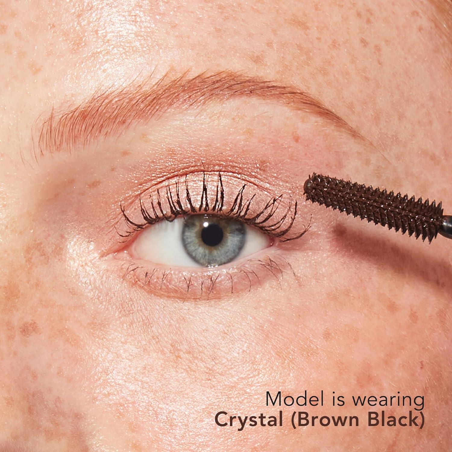 imageThrive Causemetics Liquid Lash Extensions Mascara Tubing Thrive Mascara Lengthening Volumizing amp Curling Smudge Proof Washable No Clumping or Flaking Vegan amp Cruelty Free Nola Deep BlueCrystal Brown Black