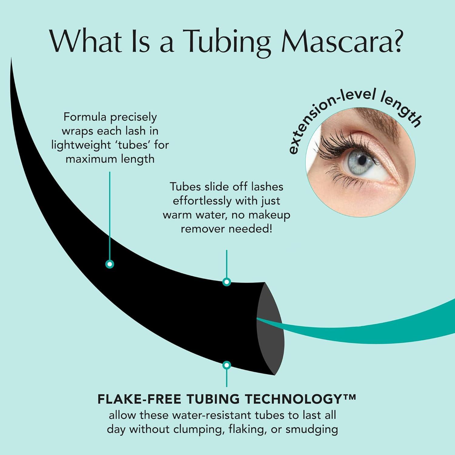imageThrive Causemetics Liquid Lash Extensions Mascara Tubing Thrive Mascara Lengthening Volumizing amp Curling Smudge Proof Washable No Clumping or Flaking Vegan amp Cruelty Free Crystal Brown BlackWhitney Charcoal Grey