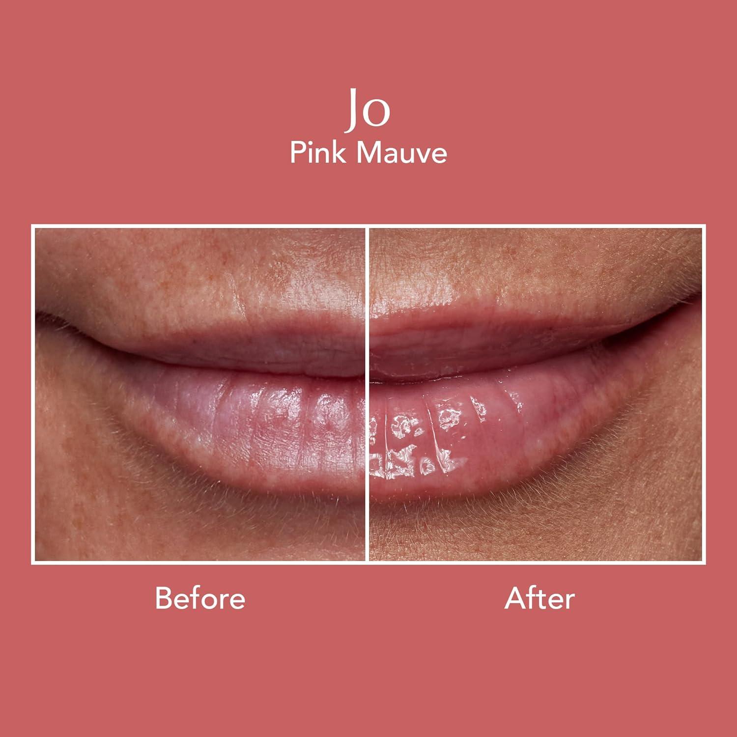 imageThrive Causemetics Sheer Strength Lip Plumping Peptide Gloss Lip Plumper with Vitamin E Peptides Plumps Smooths amp Hydrates Lips High Shine Vegan amp Cruelty Free Emily Clear ShimmerJo Pink Mauve