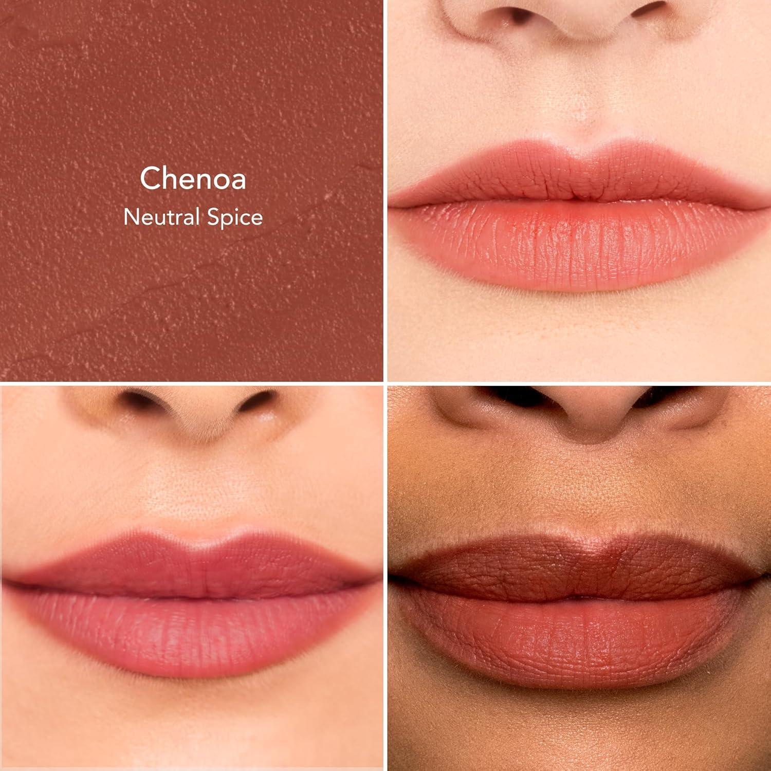 imageThrive Causemetics Sheer Strength Soft Blur Lip Balm Everyday Makeup Essential for Women Lightweight amp Creamy Lips Balm Long Lasting Hydration Vegan Shade Cassandra Blushed RoseChenoa Neutral Spice