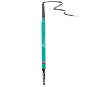 Thrive Causemetics Infinity Waterproof Eyebrow Pencil, Retractable Brow Pencil with Hyaluronic Acid & Shea Butter, Dual Ended Eyebrow Brush Spoolie, Fine Tip, Vegan & Cruelty Free, Merida (Auburn)(Nan (Charcoal))