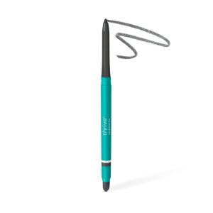 Thrive Causemetics Infinity Waterproof Eyeliner Pencil, Built In Sharpener & Smudge Tip, Long Lasting, Smudge Proof, Hyaluronic Acid & Shea Butter, Vegan, Cruelty Free, Nalie (Chocolate Brown Shimmer)(Hoda (Slate Grey Matte))