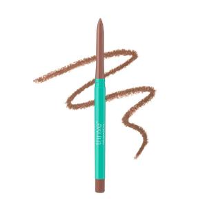 Thrive Causemetics Lip Filler Long-Wearing + Plumping Lip Liner, Shea Butter Hydrating Lip Plumper Retractable Lip Liner Pencil, Built In Sharpener, Vegan & Cruelty Free, Katrece (Espresso)(Kackie (Mocha))