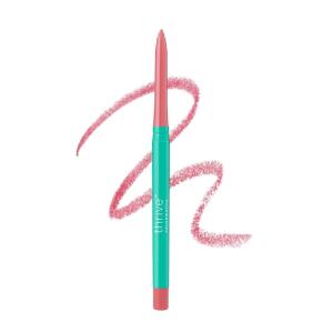 Thrive Causemetics Lip Filler Long-Wearing + Plumping Lip Liner, Shea Butter Hydrating Lip Plumper Retractable Lip Liner Pencil, Built In Sharpener, Vegan & Cruelty Free, Katrece (Espresso)(Maureen (Petal Pink))