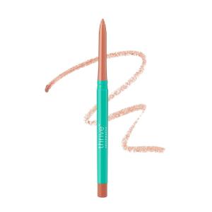Thrive Causemetics Lip Filler Long-Wearing + Plumping Lip Liner, Shea Butter Hydrating Lip Plumper Retractable Lip Liner Pencil, Built In Sharpener, Vegan & Cruelty Free, Katrece (Espresso)(Jillian (Apricot))