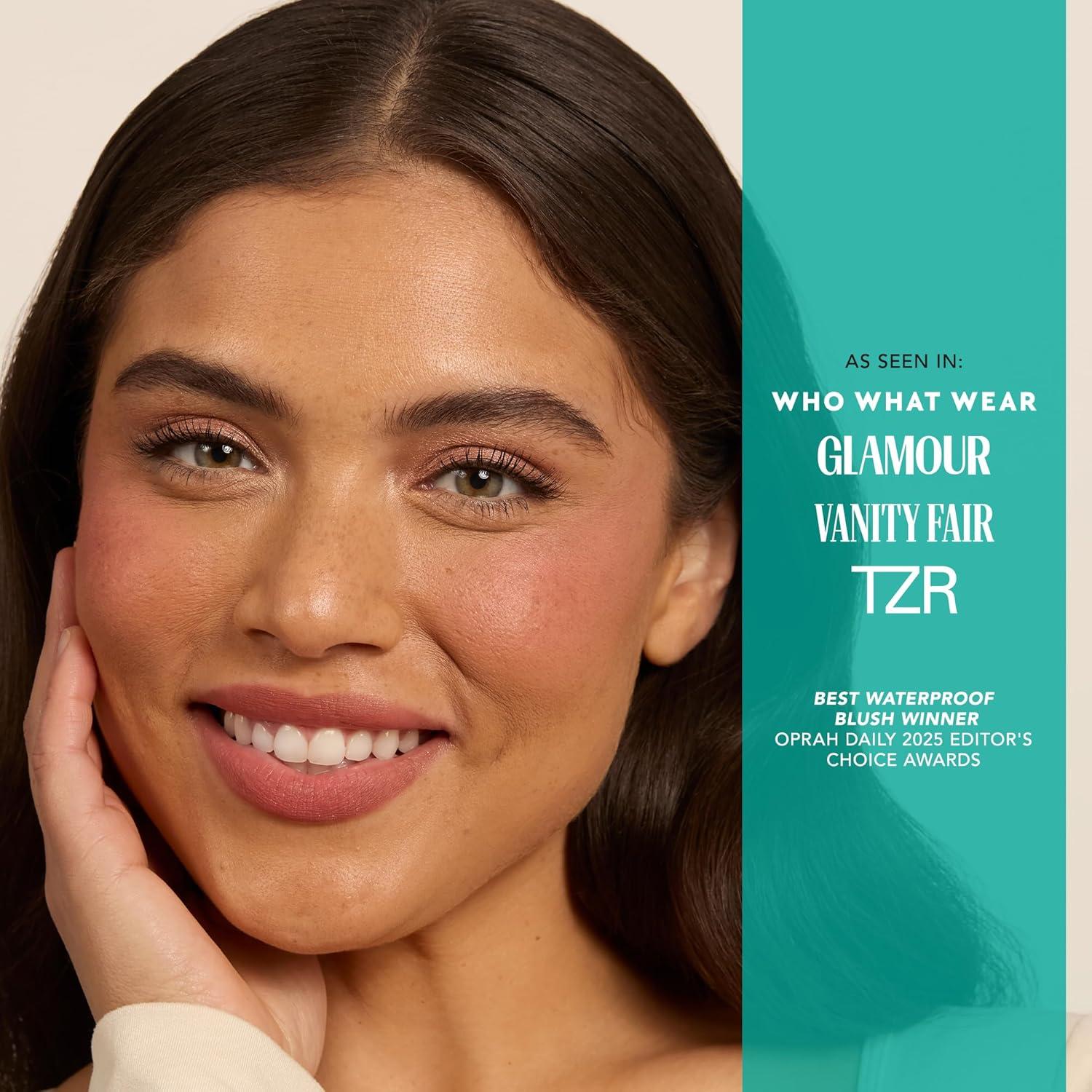 imageThrive Causemetics Triple Threat Color Stick Makeup Gift Set for Women Blush Highlighter Bronzer amp Contour Stick Waterproof Smudge Proof Face Makeup Formula 3 ShadesFair